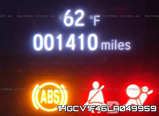 1HGCV1F46LA049959 фото 8
