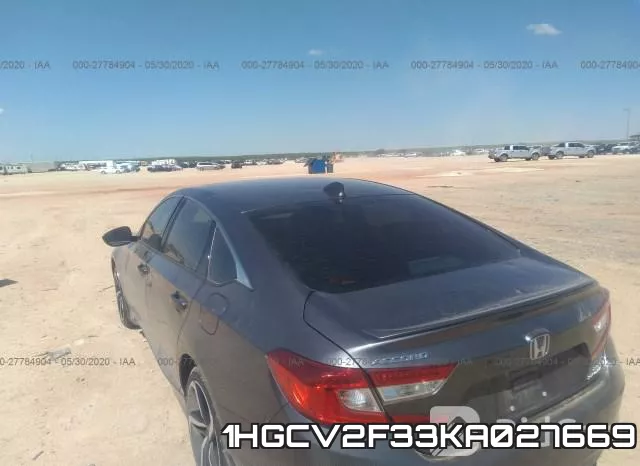 1HGCV2F33KA027669 фото 7