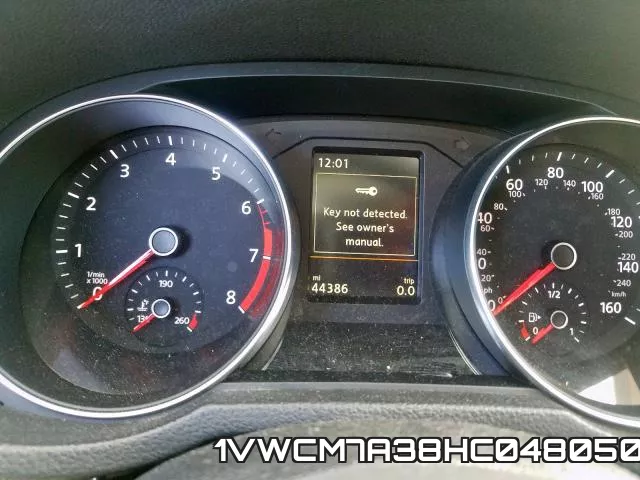 1VWCM7A38HC048050 фото 9