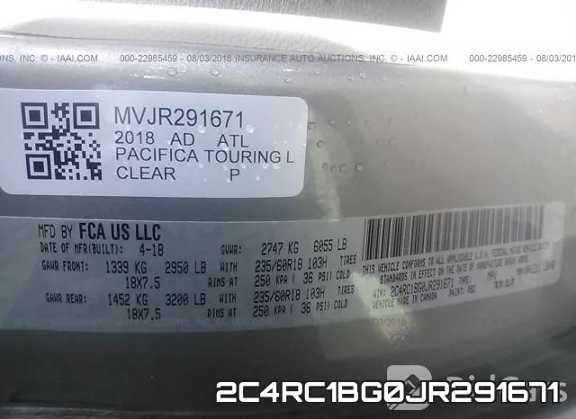 2C4RC1BG0JR291671 фото 10