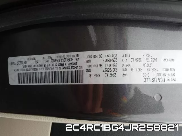 2C4RC1BG4JR258821 фото 2