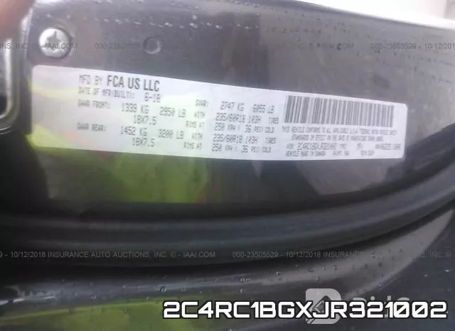 2C4RC1BGXJR321002 фото 10