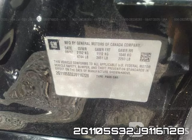 2G1105S32J9116728 фото 10