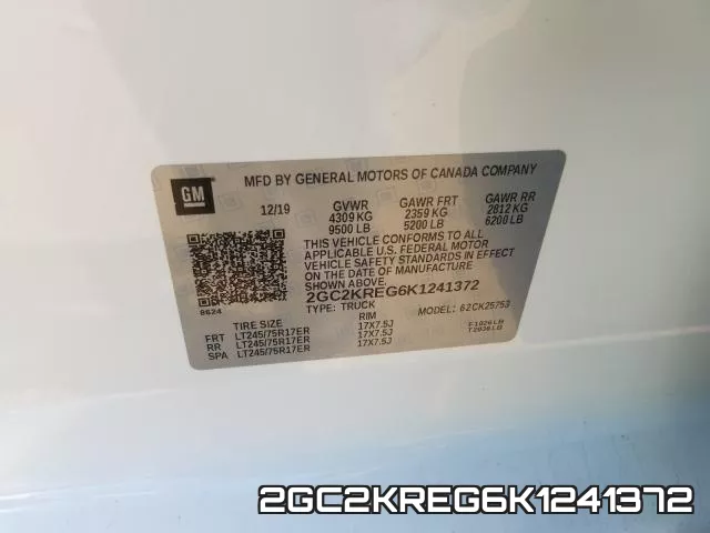 2GC2KREG6K1241372 фото 2