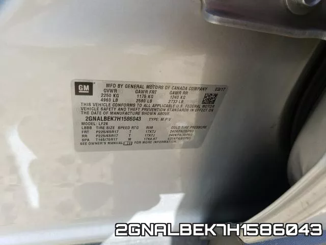2GNALBEK7H1586043 фото 2