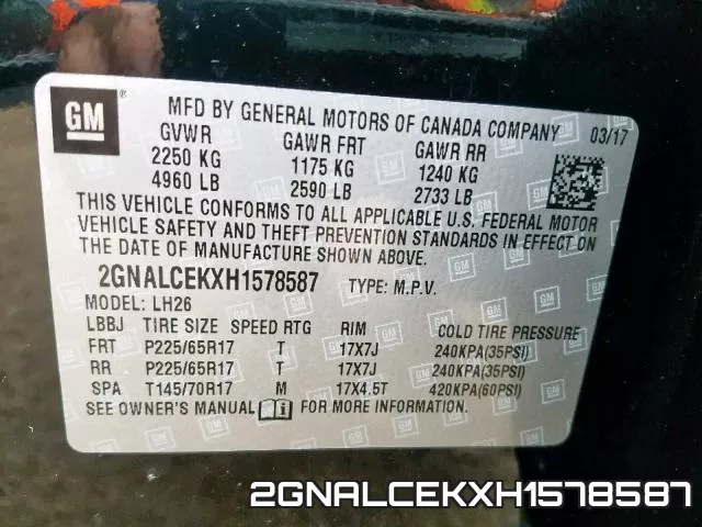 2GNALCEKXH1578587 фото 2