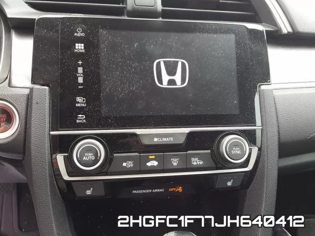 2HGFC1F77JH640412 фото 10
