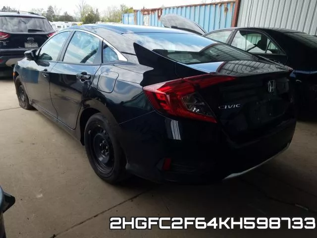 2HGFC2F64KH598733 фото 4
