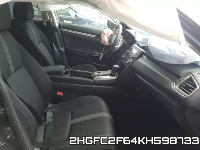 2HGFC2F64KH598733 фото 6