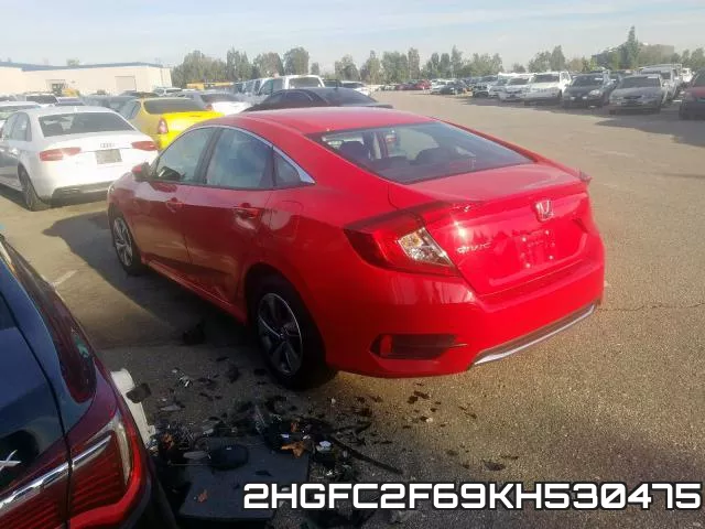 2HGFC2F69KH530475 фото 4