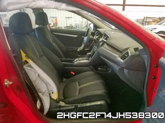 2HGFC2F74JH538300 фото 6