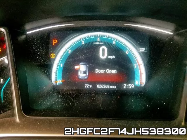 2HGFC2F74JH538300 фото 9