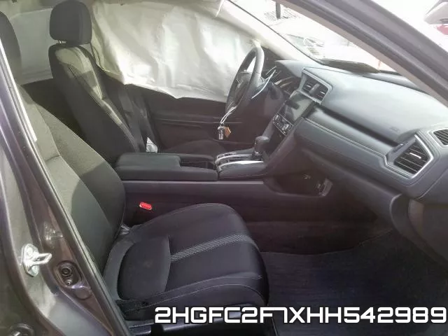 2HGFC2F7XHH542989 фото 6