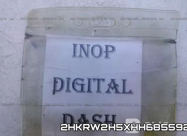 2HKRW2H5XHH685592 фото 8