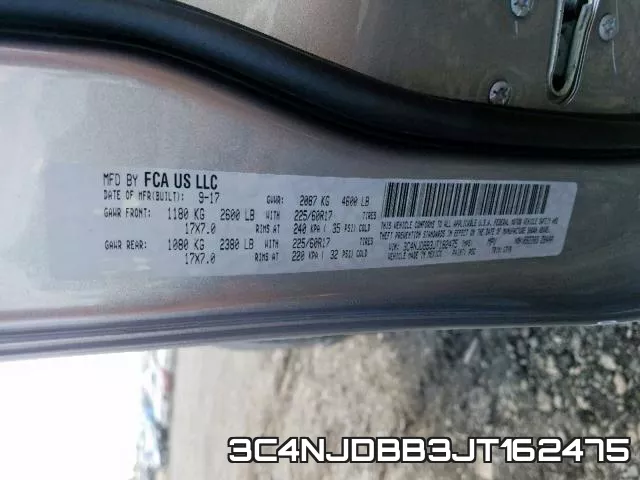3C4NJDBB3JT162475 фото 2