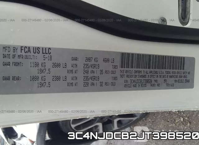 3C4NJDCB2JT398520 фото 10