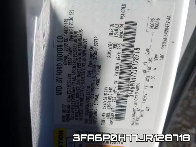 3FA6P0H77JR128718 фото 2
