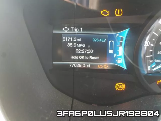 3FA6P0LU5JR192804 фото 8