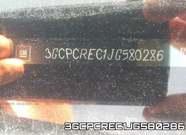 3GCPCREC1JG580286 фото 10