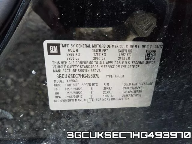 3GCUKSEC7HG493970 фото 2