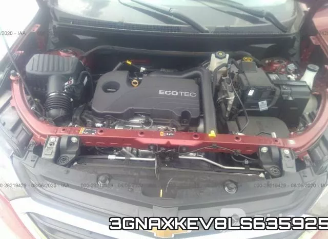 3GNAXKEV8LS635925 фото 2