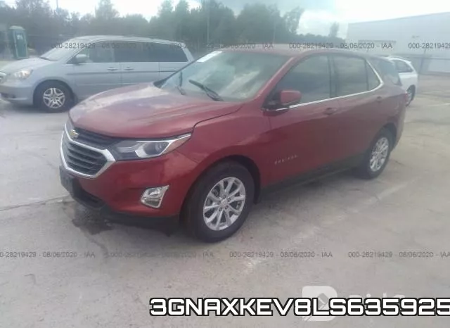 3GNAXKEV8LS635925 фото 3