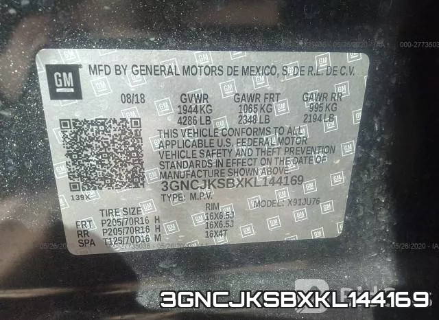 3GNCJKSBXKL144169 фото 10