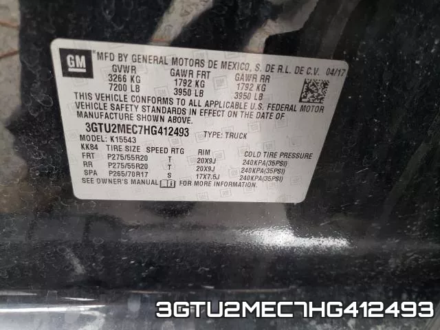 3GTU2MEC7HG412493 фото 2