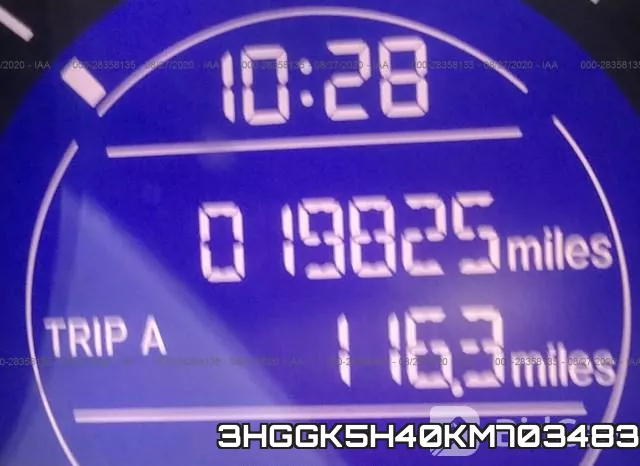 3HGGK5H40KM703483 фото 8