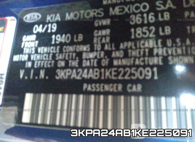 3KPA24AB1KE225091 фото 10