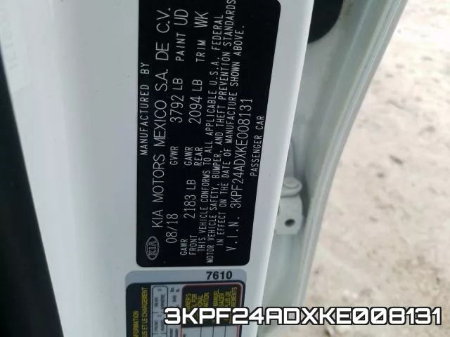 3KPF24ADXKE008131 фото 2