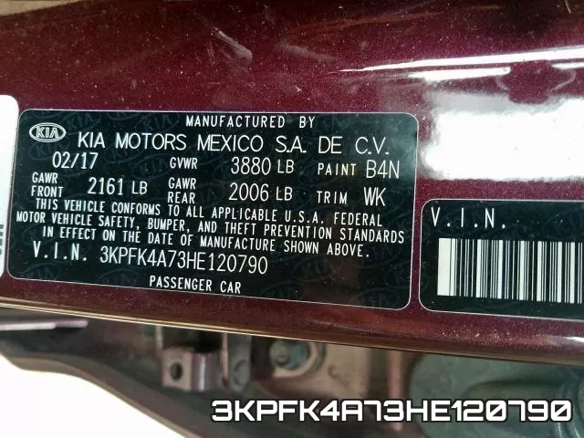 3KPFK4A73HE120790 фото 2
