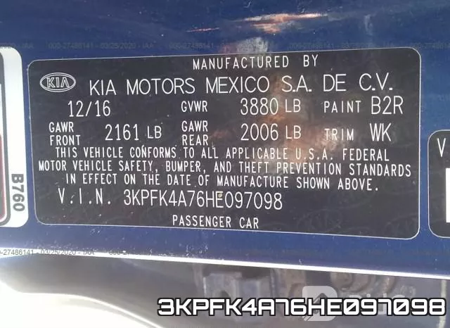 3KPFK4A76HE097098 фото 10