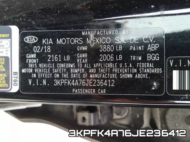 3KPFK4A76JE236412 фото 2
