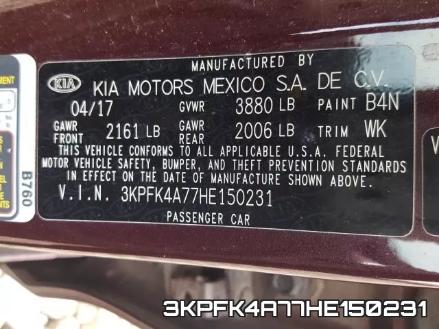 3KPFK4A77HE150231 фото 2