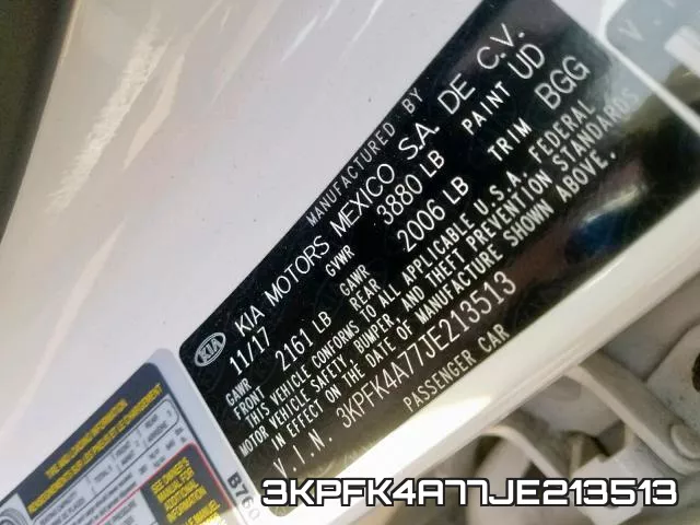 3KPFK4A77JE213513 фото 2