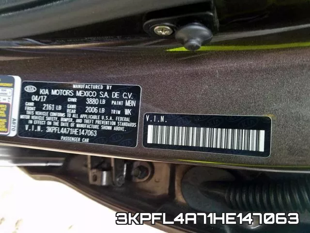 3KPFL4A71HE147063 фото 2
