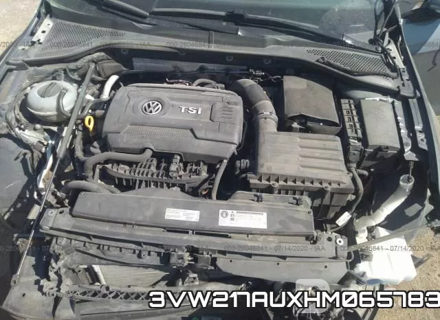 3VW217AUXHM065783 фото 2