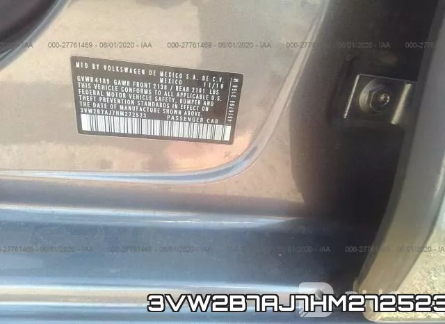3VW2B7AJ7HM272523 фото 10