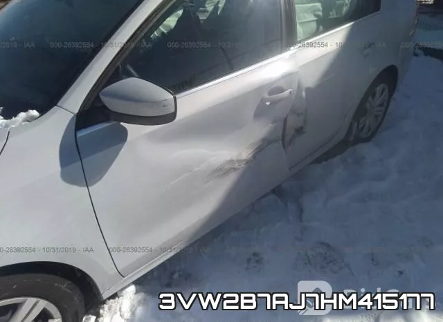 3VW2B7AJ7HM415177 фото 7