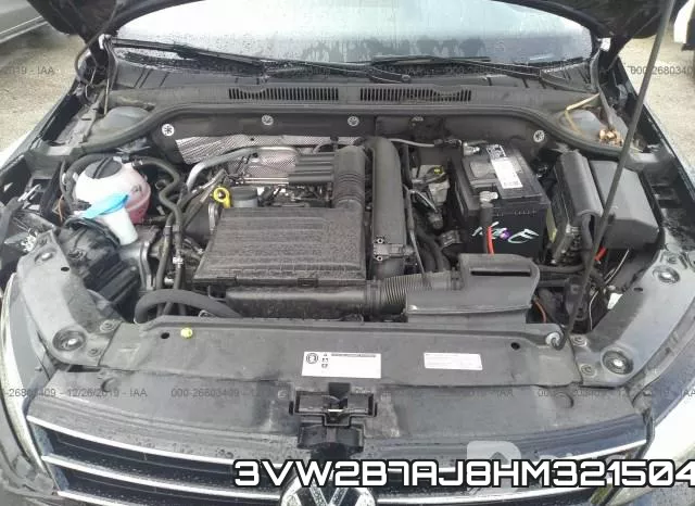 3VW2B7AJ8HM321504 фото 2