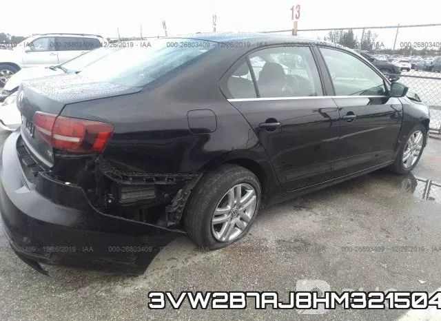 3VW2B7AJ8HM321504 фото 7