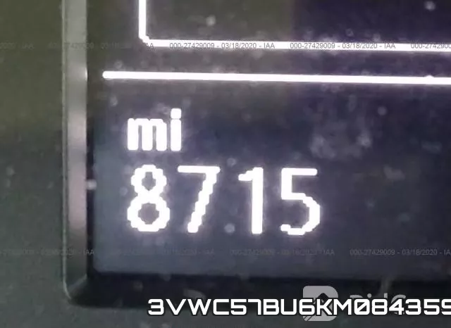 3VWC57BU6KM084359 фото 8