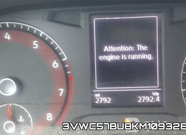 3VWC57BU8KM109326 фото 8