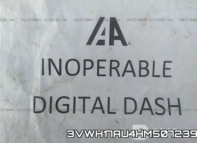 3VWH17AU4HM507239 фото 8