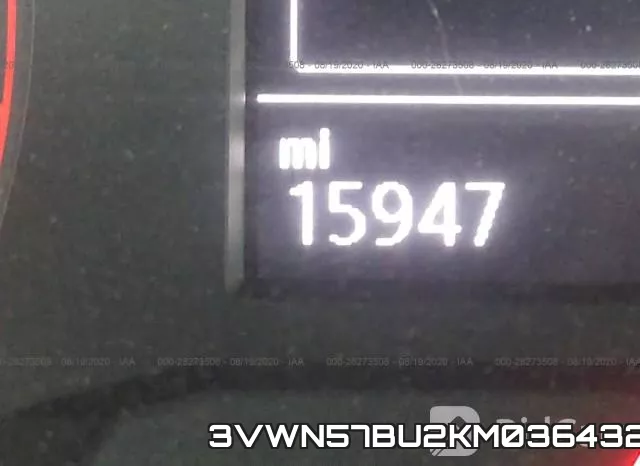 3VWN57BU2KM036432 фото 8