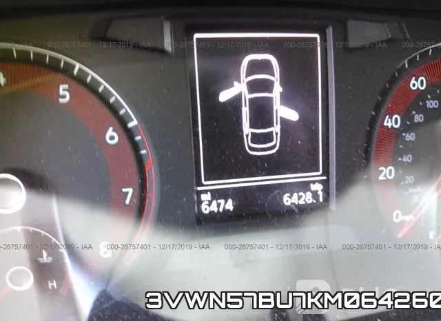 3VWN57BU7KM064260 фото 8