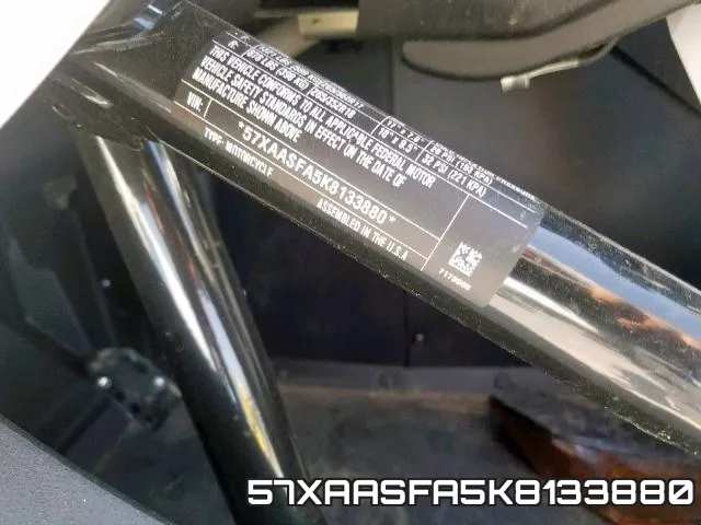 57XAASFA5K8133880 фото 2