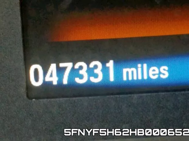 5FNYF5H62HB000652 фото 9