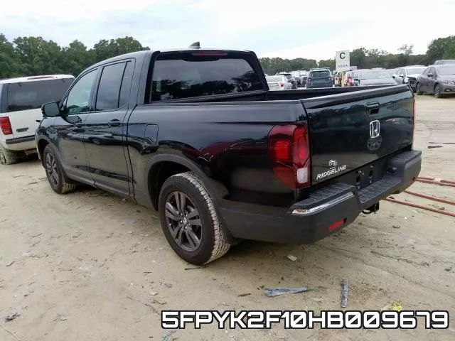 5FPYK2F10HB009679 фото 4
